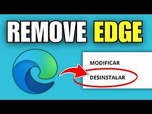 How to uninstall Edge without needing any programs.