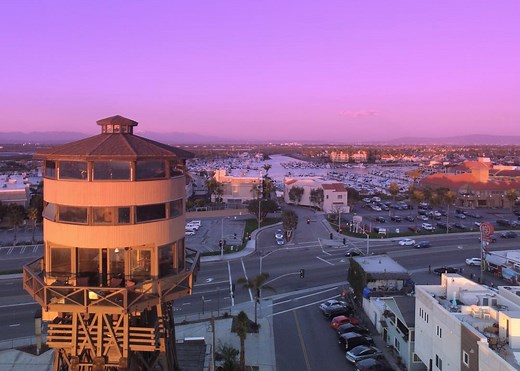 Sunset Beach Water Tower