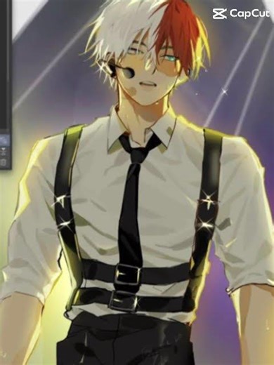 #mha #anime #todoroki Todoroki singing 🎤#singing