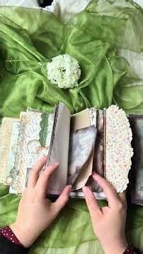 Waldmagie auf Papier. Kräutertagebuch Lapbook Flipthrough