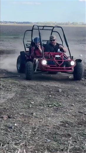Epic Dune Buggy Jumps & Dog Chases: Wild Desert Adventure! #shorts