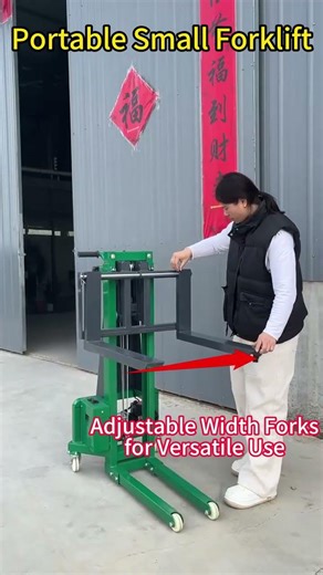 Electric handling equipment, remote control lifting, easy to move and can carry 300 loads.