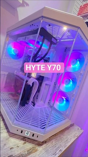 Just upgraded my setup with the HYTE Y70!\r#hyte #pcbuild #pcgaming #gamingsetup #pcsetup #pcgamer