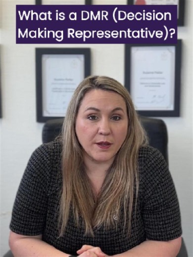 What happens if a loved one loses capacity without a plan? Understanding the Decision Making Representative (DMR) role is essential for managing affairs when legal capacity is lost. This process replaces the former wards of court system for those who haven't prepared an enduring power of attorney. In this short clip Suzanne explains how a DMR application works and what you need to know to navigate these legal changes. Get in touch if you need further guidance on your specific situation: https://