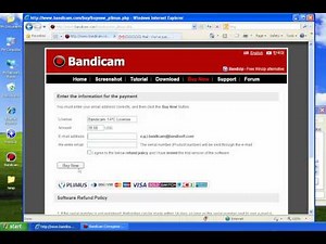 How to get Bandicam full version, registered, serial