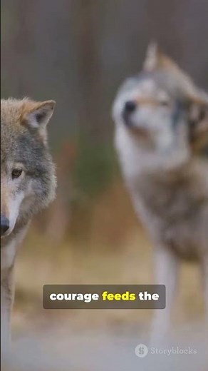 Two Wolves Live Inside You… Which One Wins? 🐺 #shorts