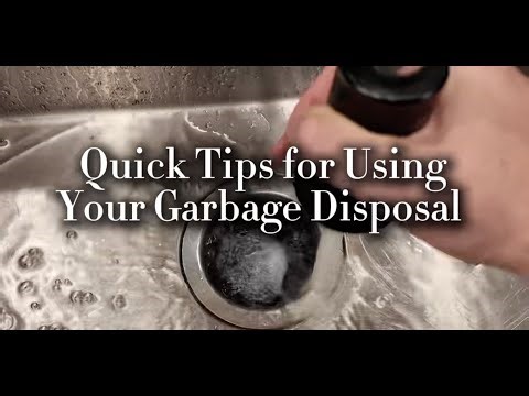 Maintenance Monday: Tips for Using Your Garbage Disposal