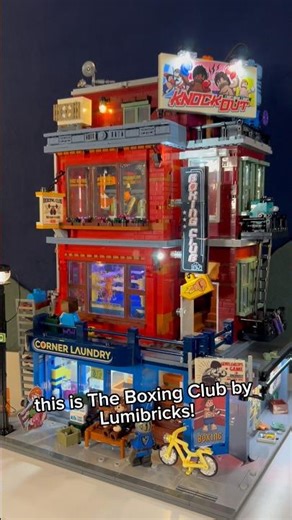Lumibricks Boxing Club! 🥊🌆 #lumibricks #lego #legocity #review #lumibrickscity