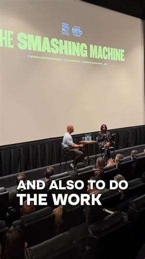 Dwayne Johnson on Instagram: "Deeply moved and grateful by your heartfelt, sincere and inspiring words @kerrywashington 🫶🏾🤎 thank you, my friend 🙏🏾 Take the risks, do the work, surround yourself with excellence. Amen to that and cheers to evolutions and journeys. 🥂🤎 #thesmashingmachine @sagaftra"