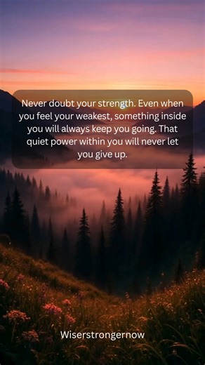 Never doubt your emotional strength — you’ve survived moments you thought would break you, and you’re still here, still healing, still rising. 🌿 Strength isn’t about never falling apart; it’s about how you put yourself back together with grace, courage, and heart. You are proof of resilience. 💫 #EmotionalStrength #WiserStrongerNow #HealingJourney #Resilience #InnerPower #YouAreStrongerThanYouThink #EmotionalHealing #SelfWorth #GrowthMindset #FaithOverFear #RiseAgain #PositiveEnergy #KeepGoing 