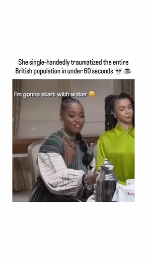 Keshav kumar yadav on Instagram: "In this hilarious interview for BuzzFeed UK, Keke Palmer hosts the stars of Queen Charlotte: A Bridgerton Story, India Amarteifio and Corey Mylchreest. The segment went viral due to the clash between American convenience and British tradition, as Keke’s admission that she microwaves her tea water (to avoid cleaning a kettle) was met with genuine shock and offense from her British guests. Corey’s visceral reaction to her method—calling it “mental” and looking phy
