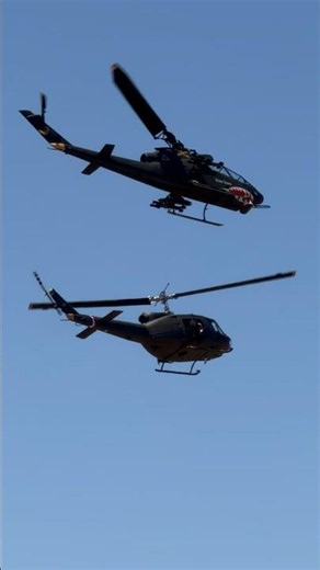 AH-1 Cobra & UH-1H Huey demonstration at Olympic Air Show 2026 #shorts