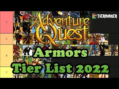 Adventure Quest Armors Tier List 2022