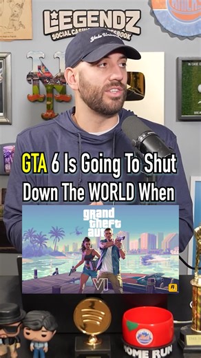 GTA 6 Is Going To Shut The World Down… Here’s How! #fyp #gta6 #videogames #gaming #facts