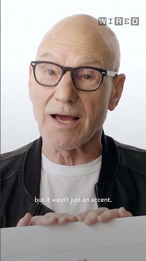 Patrick Stewart's West Riding Dialect