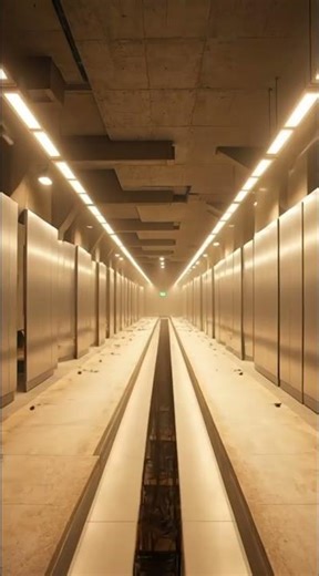 Futuristic Subway Station Timelapse: From Construction to Fully Operational