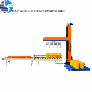 [Hot Item] Automatic Robot Palletizer Pallet Stacking Robot CNC Control Packaging Palletizer Machine