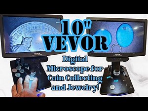 VEVOR 10" Digital Microscope Review - Incredible Image Quality & Features!
