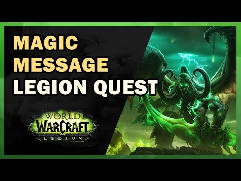 Magic Message | World of Warcraft Legion