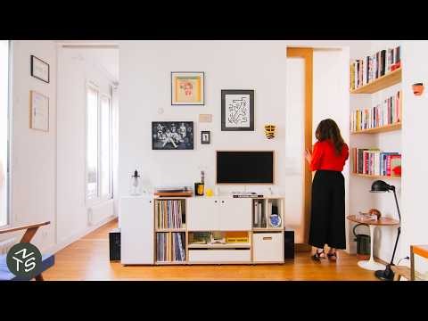 Interior Designer Turns Small Dark Paris Apartment Into Bright Open Home, 45sqm/484sqft