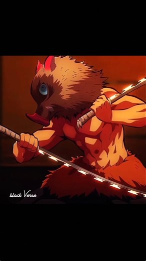 “Happy Birthday Inosuke 🐗⚡ 22 April | #demonslayer #inosuke #anime