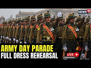 LIVE Grand Rehearsals In Swing For 76th Republic Day Parade At Kartavya Path | Army Parade Day 2025