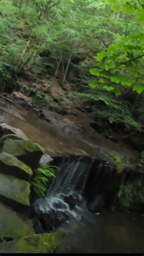fairy falls at Knypersely pool