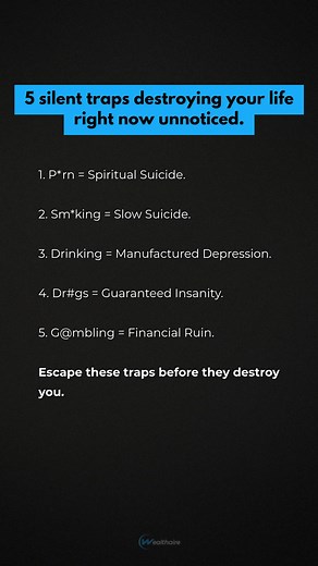 10K views · 24 reactions | Society normalizes these 5 traps while...