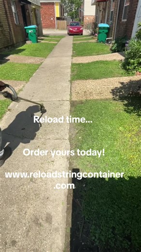 #reloadstringcontainer #lawn #lawntrimmer #lawntips #lawncare