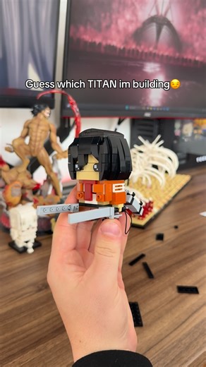Brick of Titans on Instagram: "Guess which TITAN I’m building😳⚔️ #attackontitan #aot #therumbling #anime #mikasa #blackfriday #xmas"