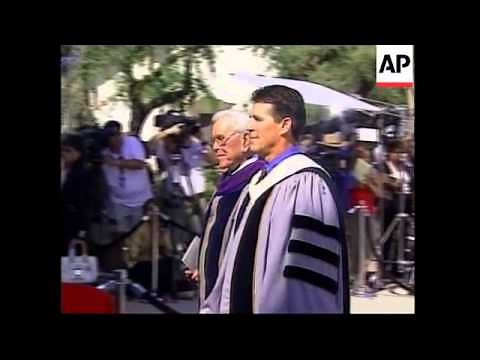 Memorial for comedian Bob Hope