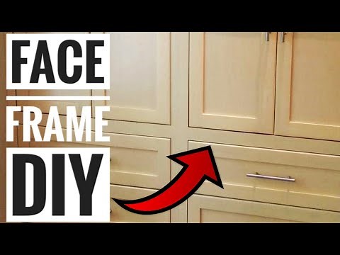 The Basics of Making Cabinets: How to make a DIY Cabinet Face Frame