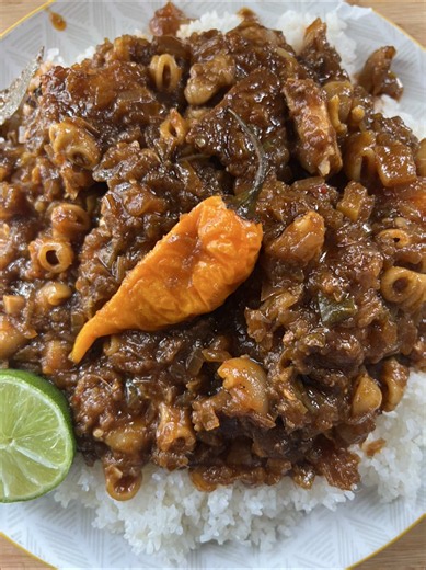 Thiou macaroni recette sénégalaise facile