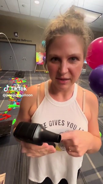 This rechargable air duster is sooo powerful!! Watch it help me clean up these popped balloons from our balloon arch breakdown. I never planned on using it for this, but I love that it works 🤣