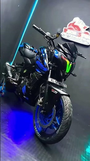 #bulun ns 200 akrapovic exhaust installation💥ns 200 modification exhaust🤯ns200 #short #ns200