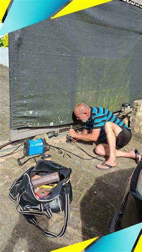 gate wheels installed