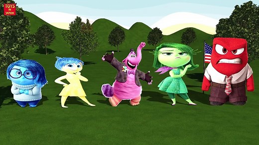INSIDE OUT Finger Family | Nursery Rhymes for Children | 3D Animation