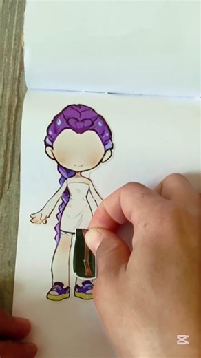 Paper DIY #sticker #diy #anime #hunters #rumi