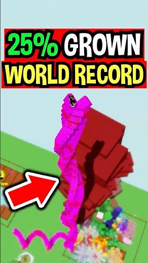 25% GROWN WORLD RECORD in Roblox Grow a Garden..