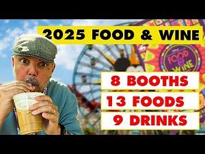 We eat ALL THE FOOD and drinks | 2025 Food and Wine Festival
