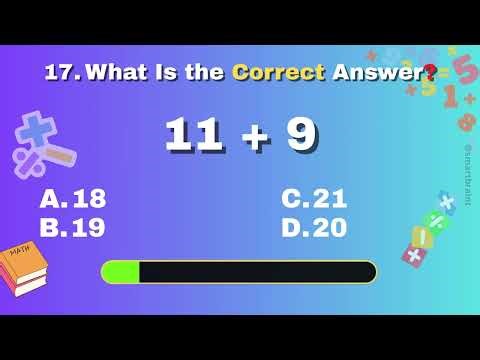 Easy Math Quiz – Can You Get All Answers Right?