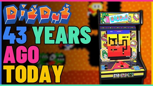 Dig Dug Released On This Day 43 Years Ago In 1982. #digdug #arcade #atari #OnThisDay #80s #videogames #gamingcommunity #nostalgia #retro #retrogaming #gaming #FacebookGaming | This Week In Gaming