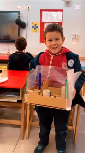 Learning by Doing! 🏡🗣️ As part of our “My House” project, our Grade 1 students designed and built their own houses, then confidently presented their rooms in short speaking activities. It was a beautiful blend of creativity, communication, and joyful learning - enjoy watching their wonderful work! ✨ #English_project #presentation_skills #Nile_Egyptian_International_Schools_Andalus_Branch #مدارس_النيل_المصرية_الدولية_فرع_الأندلس | Nile Egyptian International Schools El Andalus Branch