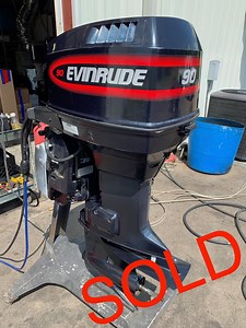 5.3K views · 14 reactions | $4450 Clean Used 1998 Evinrude 90 HP V4...