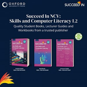 Approved and Ready for 2026: Life Skills and Computer Literacy L2 Oxford Succeed in NCV Life Skills and Computer Literacy L2 is officially approved for use at TVET colleges from 2026. This subject includes: ✔️ Student Book ✔️ Workbook ✔️ Lecturer Guide 🖥️ Developed for the TVET NCV student at Level 2, these resources provide the theoretical knowledge and practical application needed to confidently write exams and progress to the next level. 🔗 Explore the series now: https://www.calameo.com/oxf
