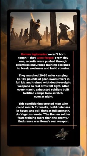Roman Legionnaires Were Built for Superhuman Endurance – Here's How