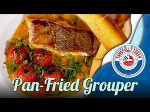 Pan-Fried Grouper with Pomodoro Sauce and Fresh Herbs