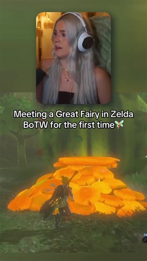 Meeting a Great Fairy in Zelda BOTW for the First Time