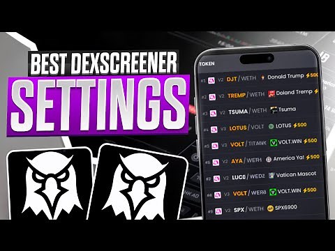 Best DexScreener Settings | Complete Guide [2025]