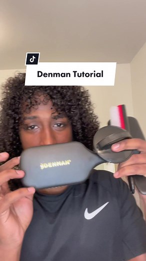 How to Style Curly Hair with Denman Brushes